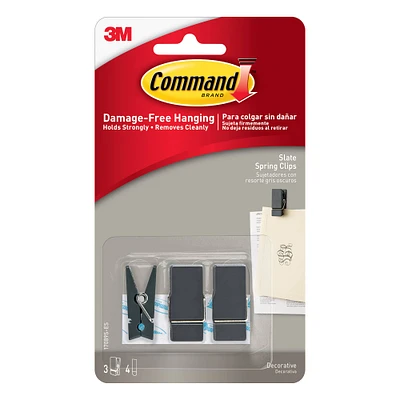Command™ Spring Clips, Small