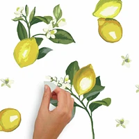 RoomMates Lemon Peel & Stick Giant Wall Decals