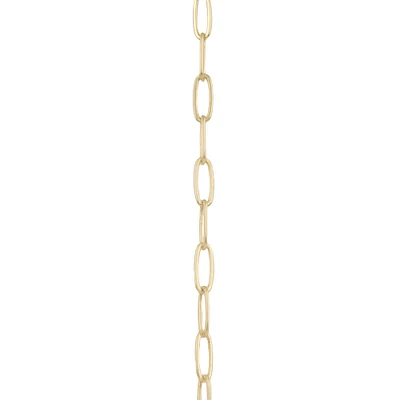 36" Paperclip Necklace Chain by Bead Landing