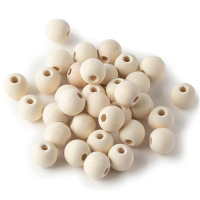 5/8 Round Wood Beads by Make Market®