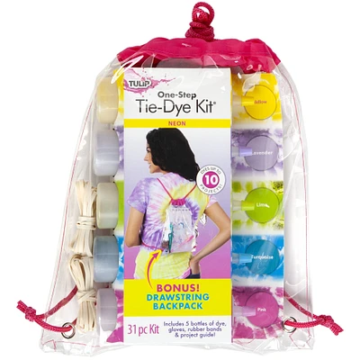 Tulip® One-Step Tie-Dye Backpack Kit