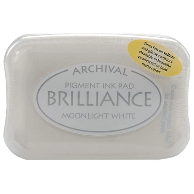 Brilliance Moonlight White Pigment Ink Pad