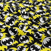 Camelot Fabrics Batman Logo Cotton Fabric