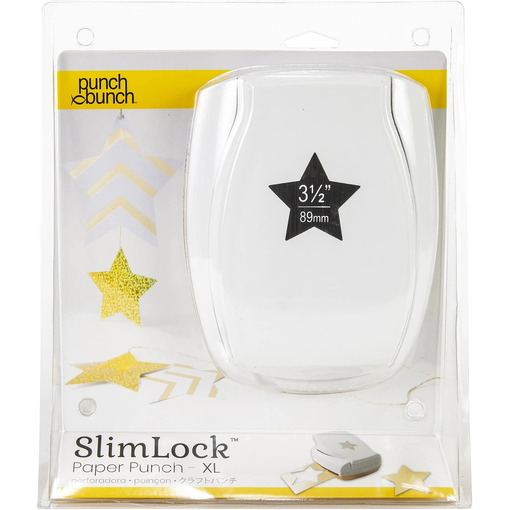 Punch Bunch™ SlimLock™ XL 3.5" Star Punch