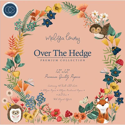 Craft Consortium Over The Hedge Double-Sided Paper Pad, 12" x 12"