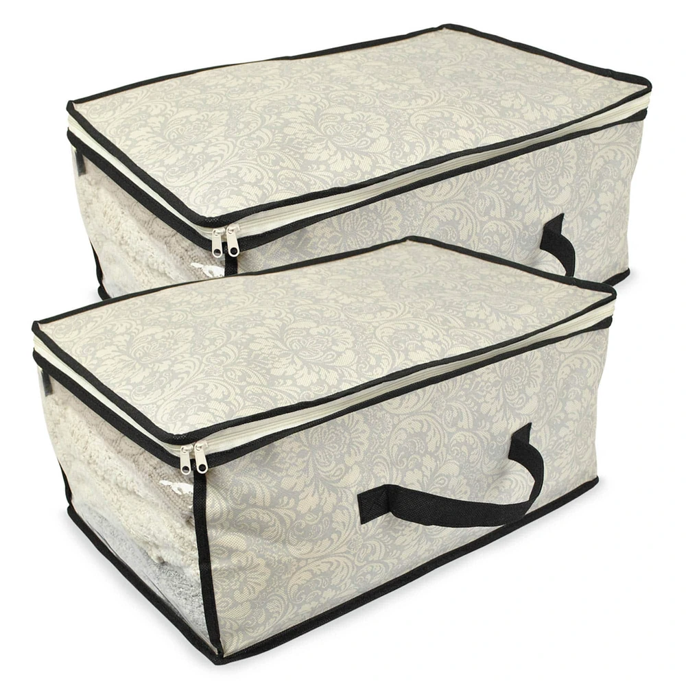 DII® Damask Sweater Soft Storage Cube, 2ct.