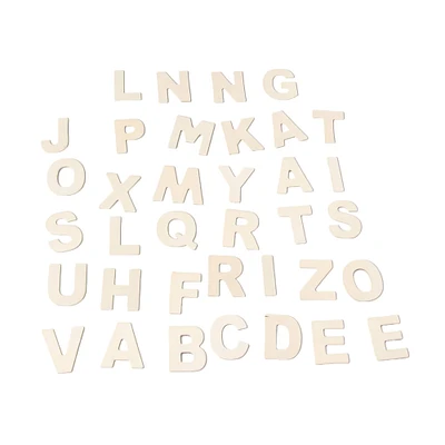 6 Packs: 36 ct. (216 total) Wood Letter Set by Make Market®