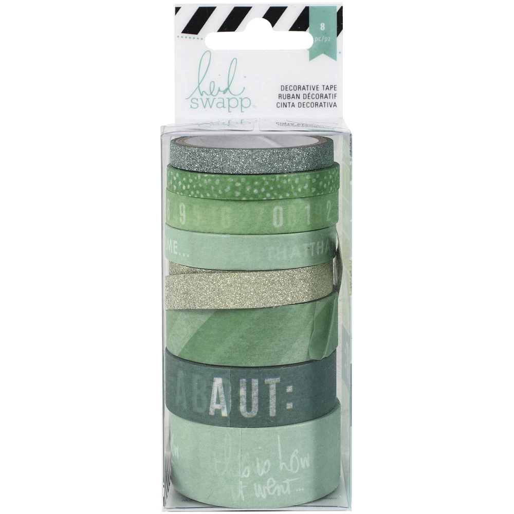 Heidi Swapp™ Mint Washi Tape Set