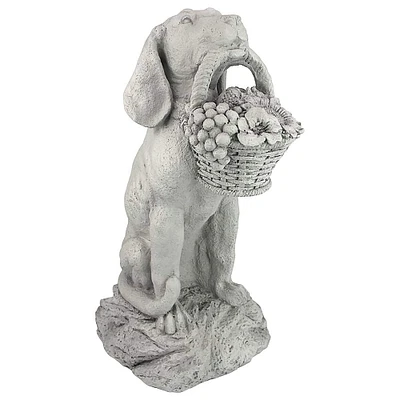 Design Toscano 19" Man's Best Friend Dog Statue