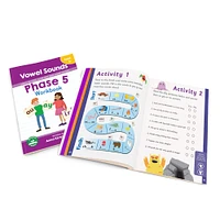 Junior Learning® Phase 5 Vowel Sounds Workbook