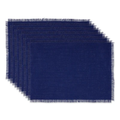 DII® Nautical Blue Jute Placemats, 6ct.