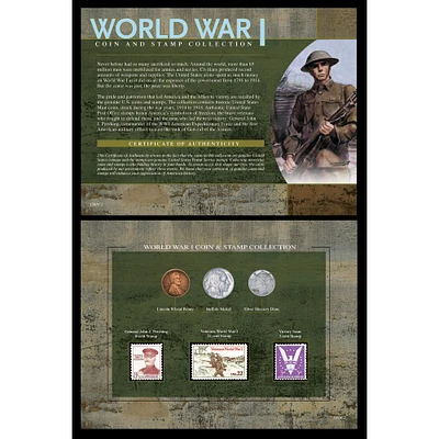 World War I Coin & Stamp Collection