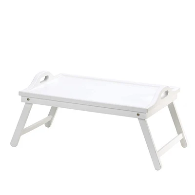20" White Folding Tray