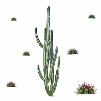 RoomMates Cactus Giant Peel & Stick Wall Decals