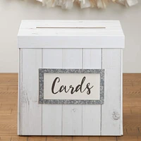 Kate Aspen® Rustic Wood Gift Card Box