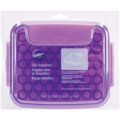 Wilton® Purple & White Tip Organizer