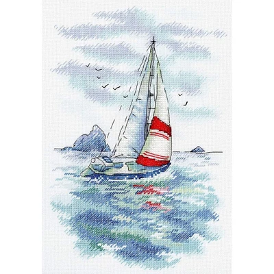 MP Studia Sea Regatta Cross Stitch Kit