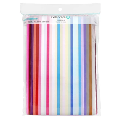 6 Packs: 100 ct. (600 total) Assorted Tissue Paper Value Pack by Celebrate It™