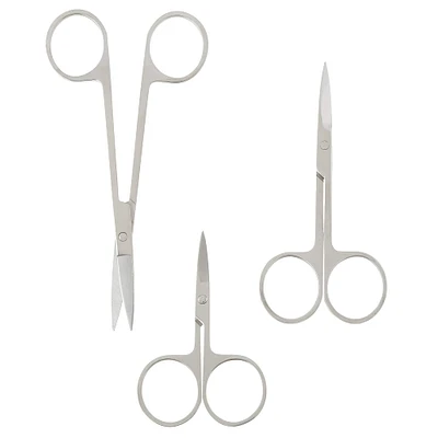 12 Packs: 3 ct. (36 total) Embroidery Scissor Set by Loops & Threads™