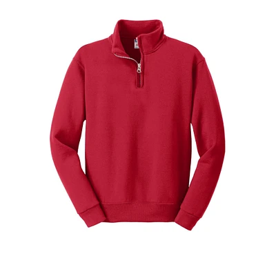JERZEES® NuBlend® 1/4 Zip Cadet Collar Youth Sweatshirt