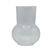 8" Clear Bubble Glass Vase by Ashland®