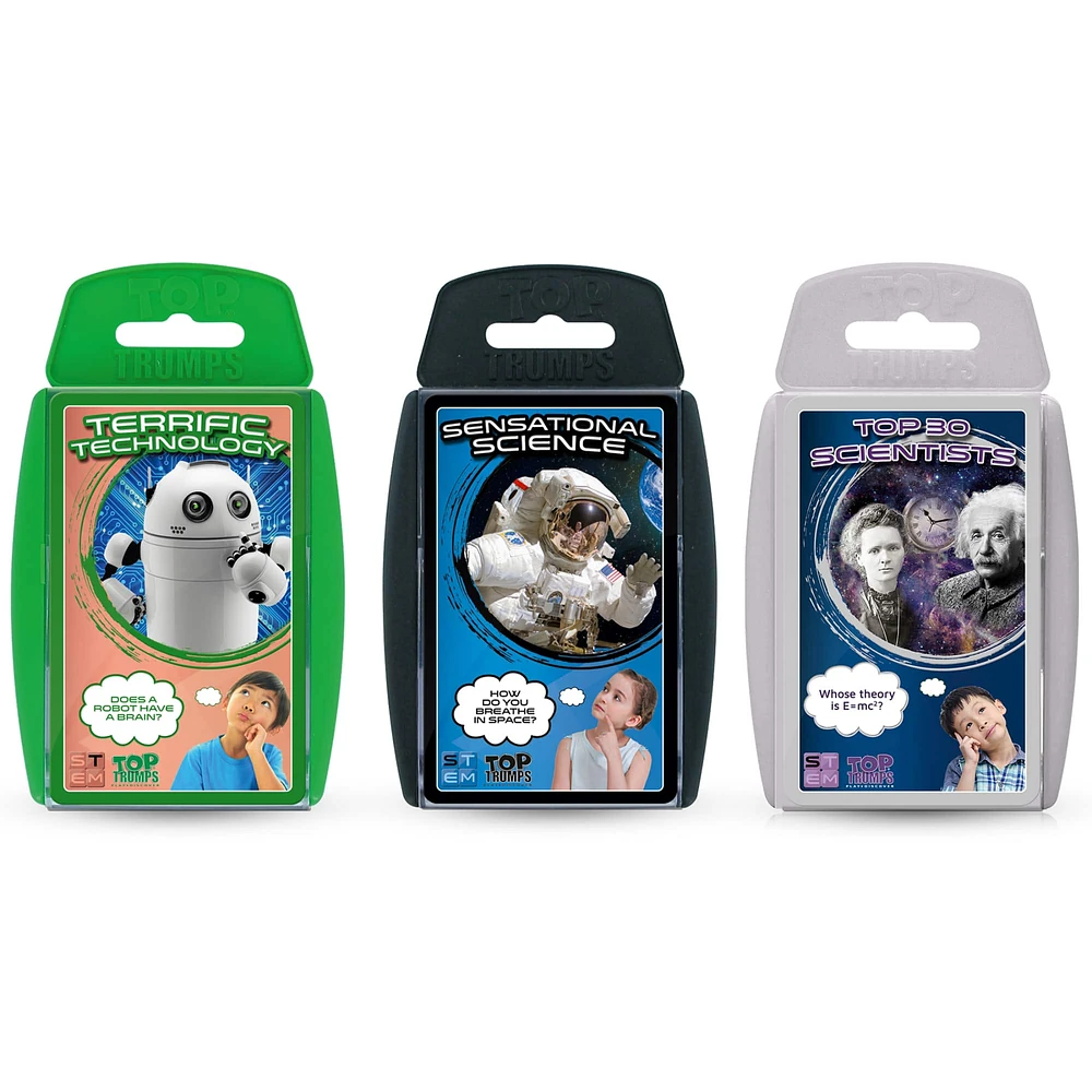 Top Trumps® STEM Science and Technology Top Trumps Bundle