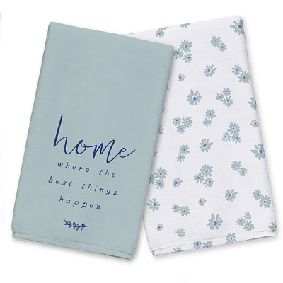 Where the Best Things Happen Tea Towel Set