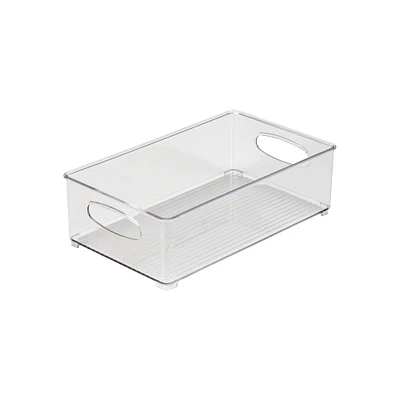 Simplify Medium Vertical Stripe Clear Organizer