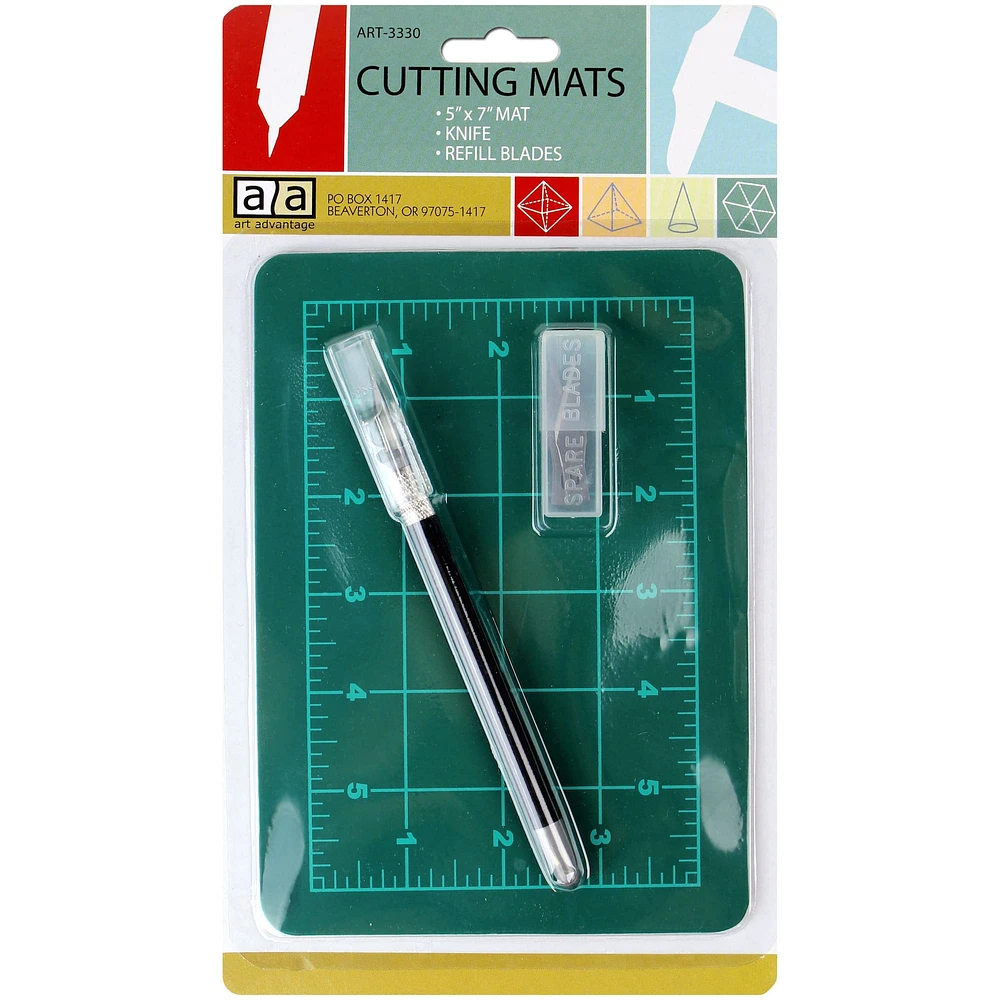 Art Advantage® Cutting Mat Kit, 5" x 7"