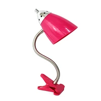 LimeLights 17.5" Flossy Flexible Gooseneck Clip Light Desk Lamp