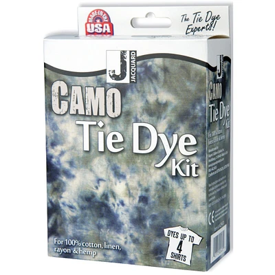 6 Pack: Jacquard Classic Camo Tie Dye Kit