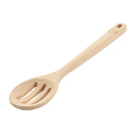 Martha Stewart 14'' Beech Wood Slotted Spoon