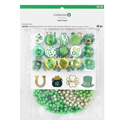 St. Patrick's Day 48 Piece Party Pack by Celebrate It™
