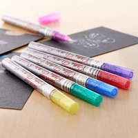 6 Packs: 6 ct. (36 total)  Deco Color™ Glitter Paint Marker Set