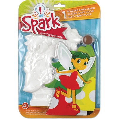 Spark Plaster Fairy Door Forest Playset