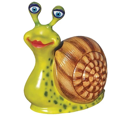 Design Toscano Madame Escargot, Enormous Garden Snail Statue