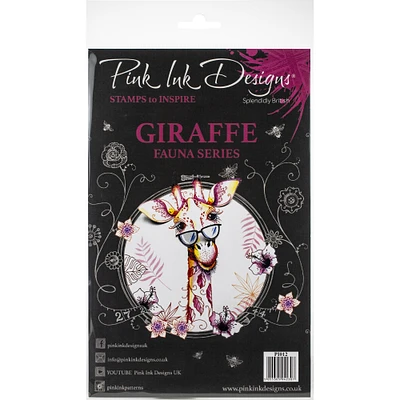 Pink Ink Designs® Giraffe Clear Stamp Set