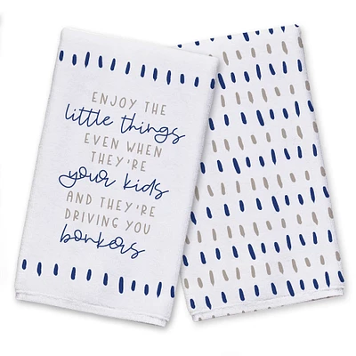 Enjoy the Little Things Tea Towel Set