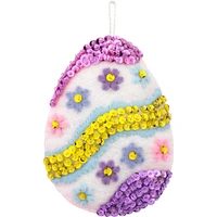 Bucilla® Oversized Easter Felt Ornaments Applique Kit Set