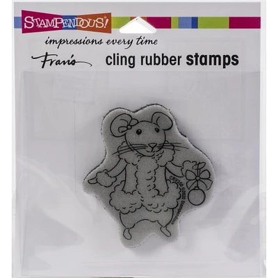 Stampendous® Mrs. Mouse Cling Stamp