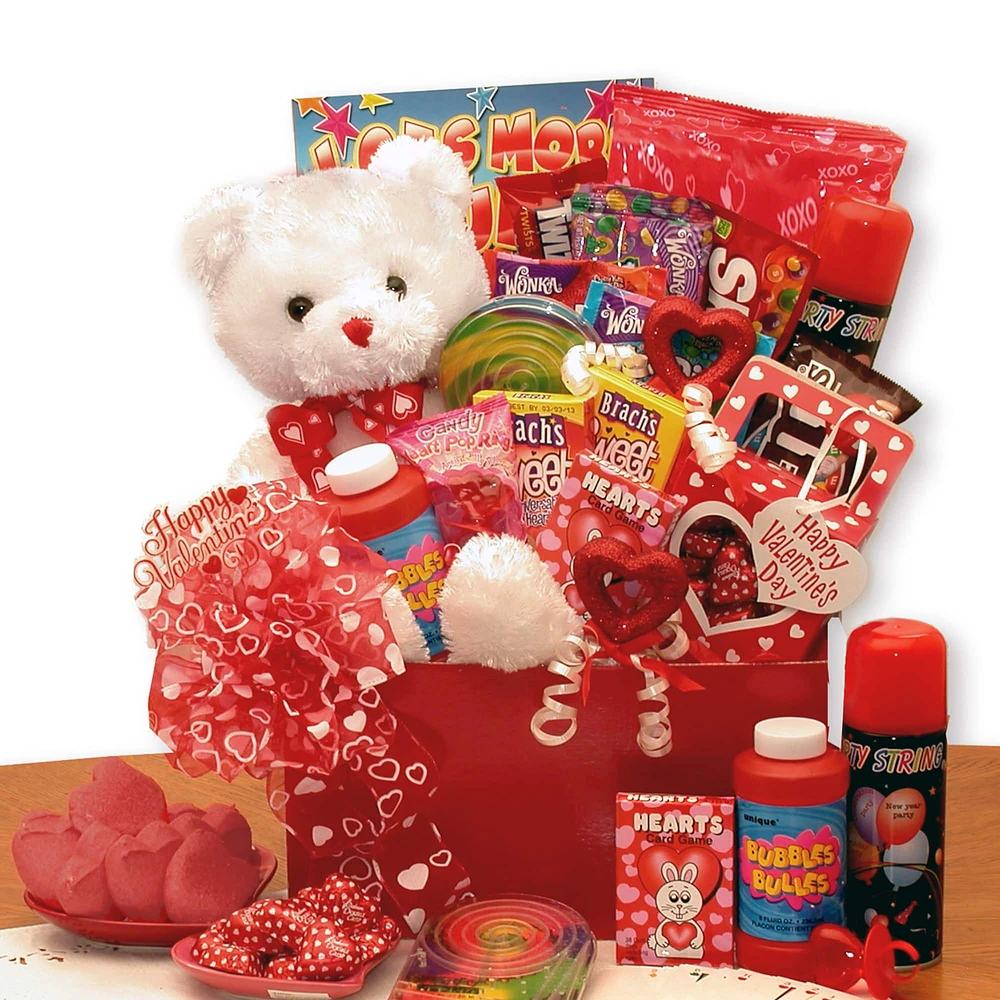 The Bear of Hearts Kids Valentine Gift Box