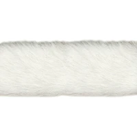 Wrights White Simplicity Fur Trim