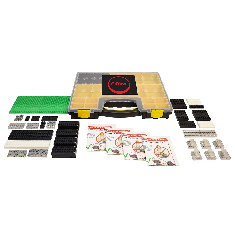 E-Blox® Power Blox™ LED Building Block Classroom Set, 292 Pieces