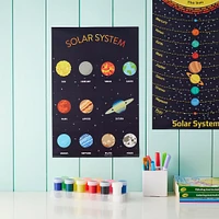 12 Packs: 2 ct. (24 total) Solar System Posters by B2C™