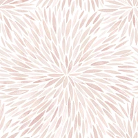 RoomMates Pink Cat Coquillette Burst Peel & Stick Wallpaper