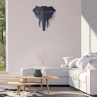 PaperCraft World 3D PaperCraft Elephant Head Wall Art DIY Kit