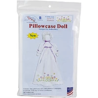 Jack Dempsey Field of Flowers Stamped Pillowcase Doll Kit