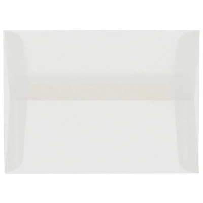 JAM Paper A7 Translucent Vellum Invitation Envelopes