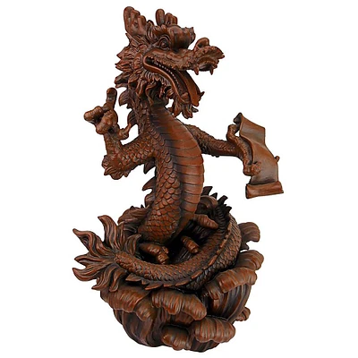 Design Toscano 20" Dragon King of the Four Seas Statue