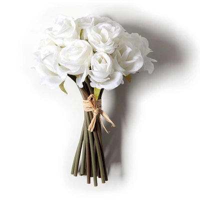 9 Pack: White Mini Rose Bundle Classic Traditions™ by Ashland®